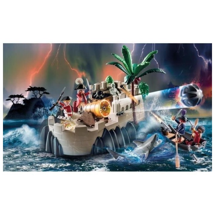 PLAYMOBIL 70413 - Les Pirates - Bastion des soldats