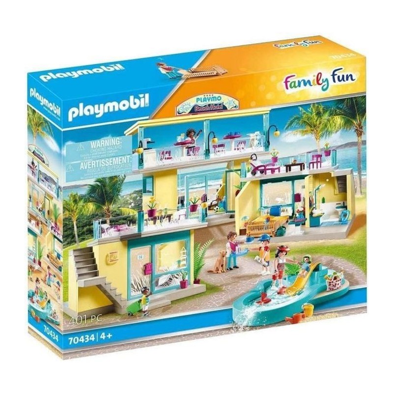 PLAYMOBIL - 70434 - PLAYMO Beach Hôtel