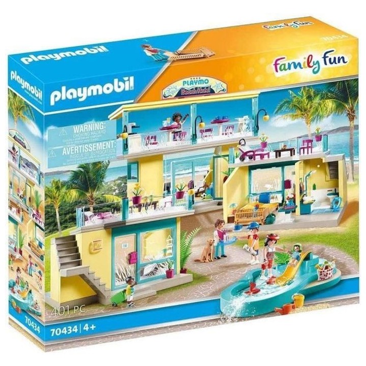 PLAYMOBIL - 70434 - PLAYMO Beach Hôtel