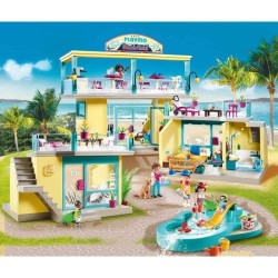 PLAYMOBIL - 70434 - PLAYMO Beach Hôtel