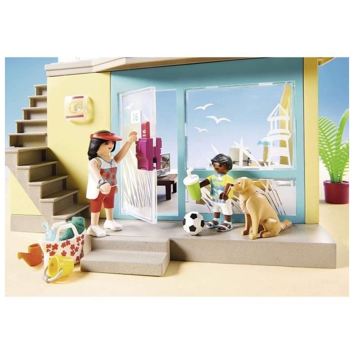 PLAYMOBIL - 70434 - PLAYMO Beach Hôtel