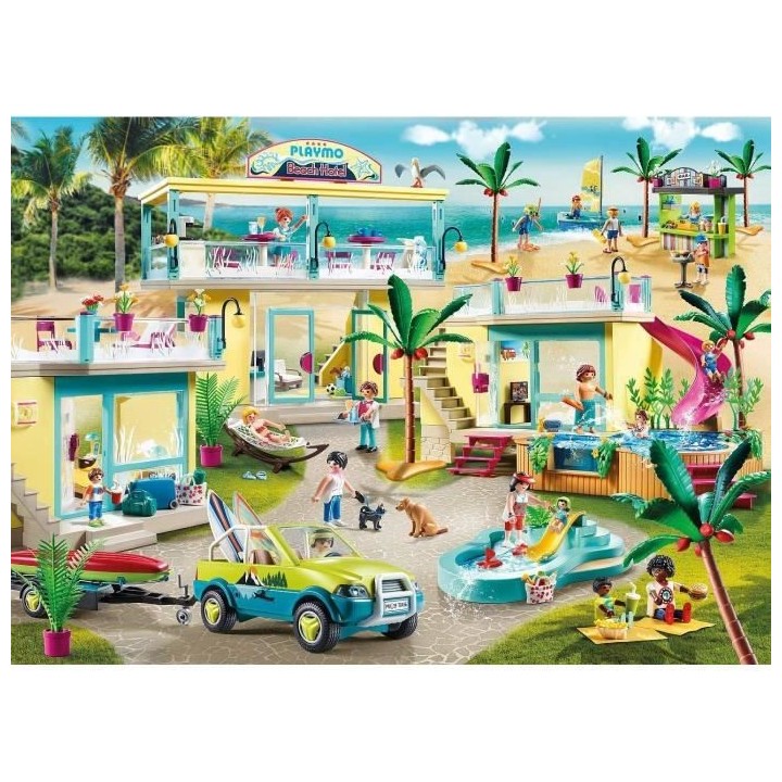 PLAYMOBIL - 70434 - PLAYMO Beach Hôtel