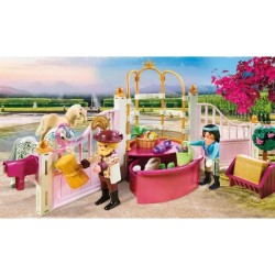 PLAYMOBIL - 70450 - Princesse avec chevaux et instructeur