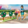 PLAYMOBIL - 70450 - Princesse avec chevaux et instructeur