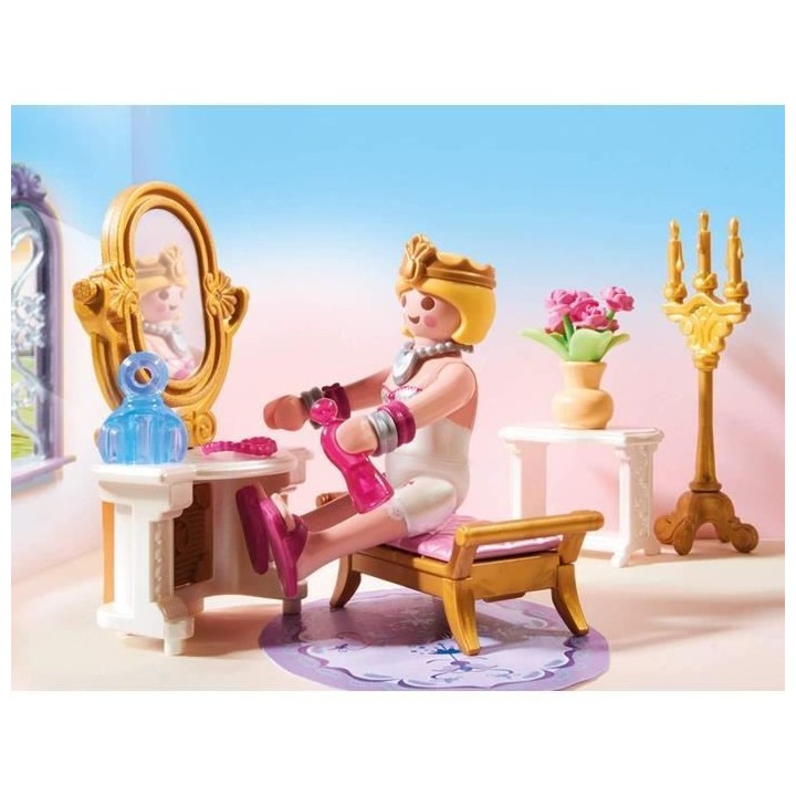 PLAYMOBIL - 70453 - Chambre de princesse avec coiffeuse