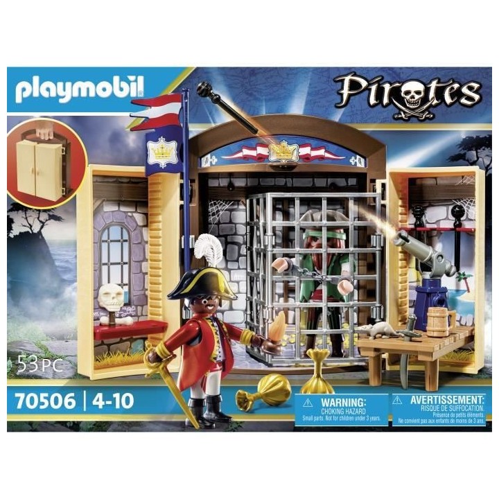 PLAYMOBIL - 70506 - Play Box 'Pirate et soldat'