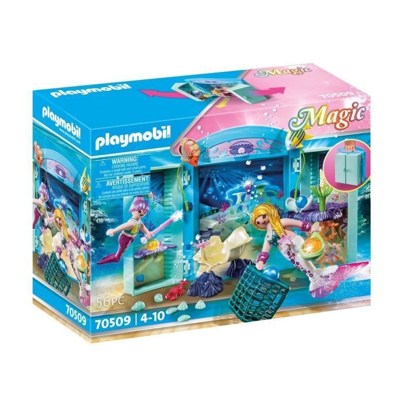 PLAYMOBIL - 70509 - Play Box 'Sirenes et perles'