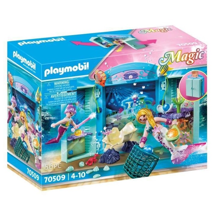 PLAYMOBIL - 70509 - Play Box 'Sirenes et perles'