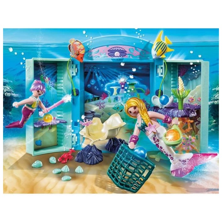 PLAYMOBIL - 70509 - Play Box 'Sirenes et perles'