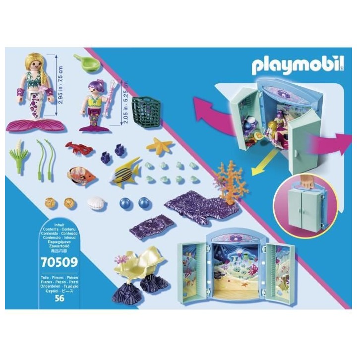 PLAYMOBIL - 70509 - Play Box 'Sirenes et perles'