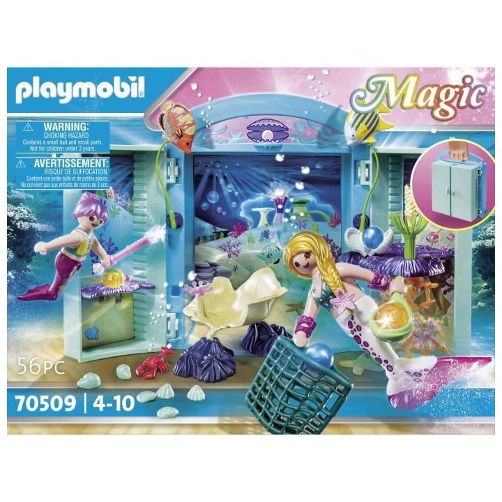 PLAYMOBIL - 70509 - Play Box 'Sirenes et perles'