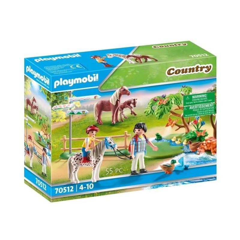 PLAYMOBIL - 70512 - Randonneurs et animaux