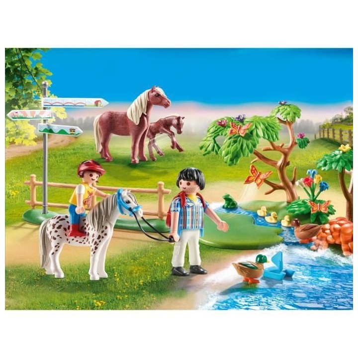 PLAYMOBIL - 70512 - Randonneurs et animaux