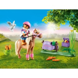 PLAYMOBIL - 70514 - Cavaliere et poney islandais