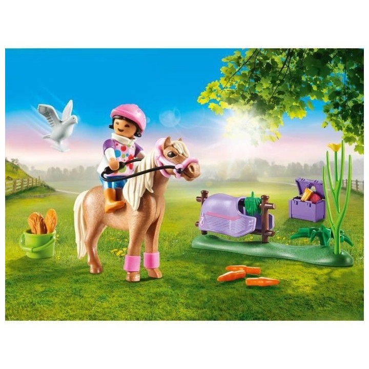 PLAYMOBIL - 70514 - Cavaliere et poney islandais