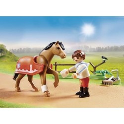 PLAYMOBIL - 70516 - Cavalier et poney Connemara