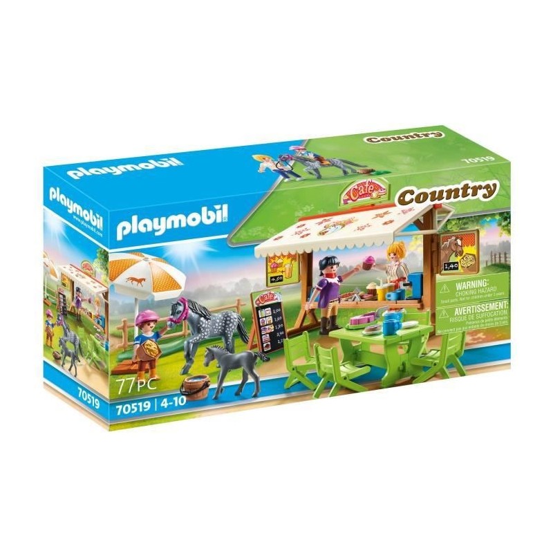 PLAYMOBIL - 70519 - Café du poney club