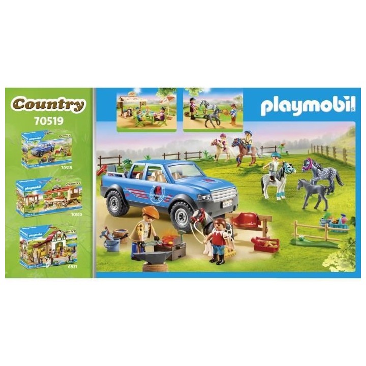 PLAYMOBIL - 70519 - Café du poney club