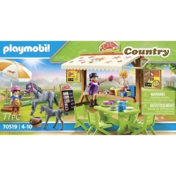 PLAYMOBIL - 70519 - Café du poney club