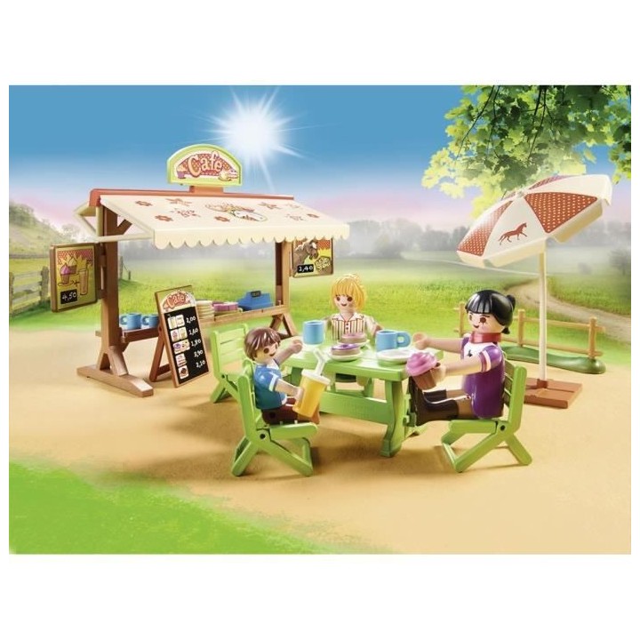 PLAYMOBIL - 70519 - Café du poney club