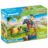 PLAYMOBIL - 70523 - Cavalier avec poney brun