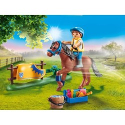 PLAYMOBIL - 70523 - Cavalier avec poney brun