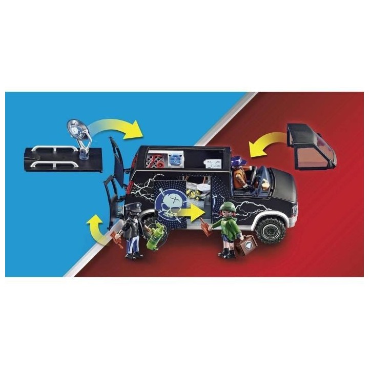 PLAYMOBIL - 70575 - Police Camion de bandits et policier