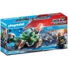 PLAYMOBIL - 70577 - Police Karts de policier et bandit