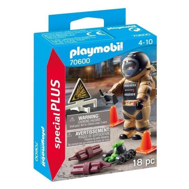 PLAYMOBIL - 70600 - Démineur