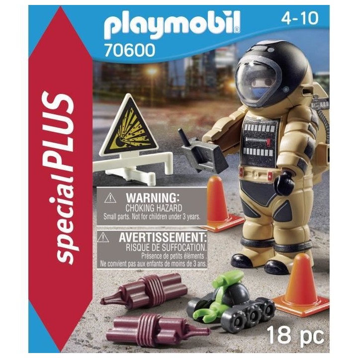 PLAYMOBIL - 70600 - Démineur