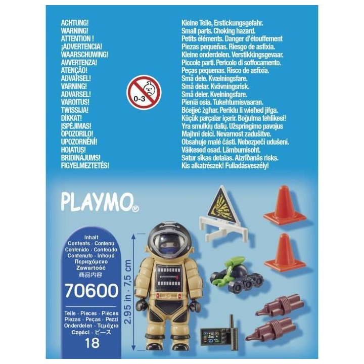 PLAYMOBIL - 70600 - Démineur
