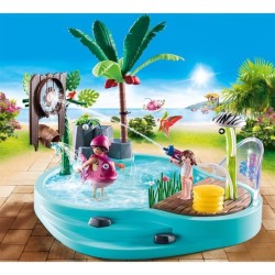 PLAYMOBIL - 70610 - Piscine avec jet d'eau