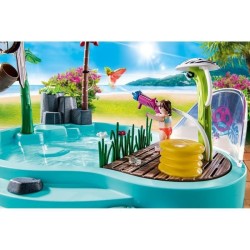 PLAYMOBIL - 70610 - Piscine avec jet d'eau