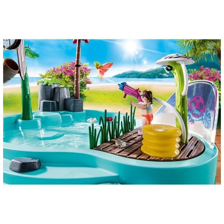 PLAYMOBIL - 70610 - Piscine avec jet d'eau