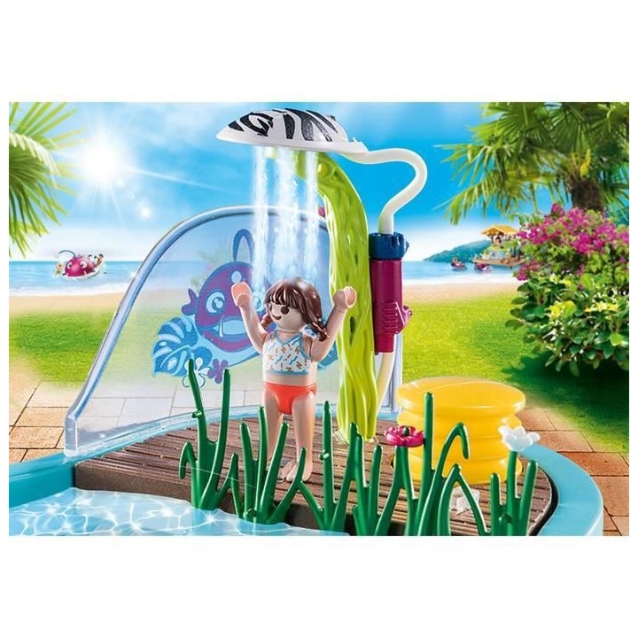 PLAYMOBIL - 70610 - Piscine avec jet d'eau