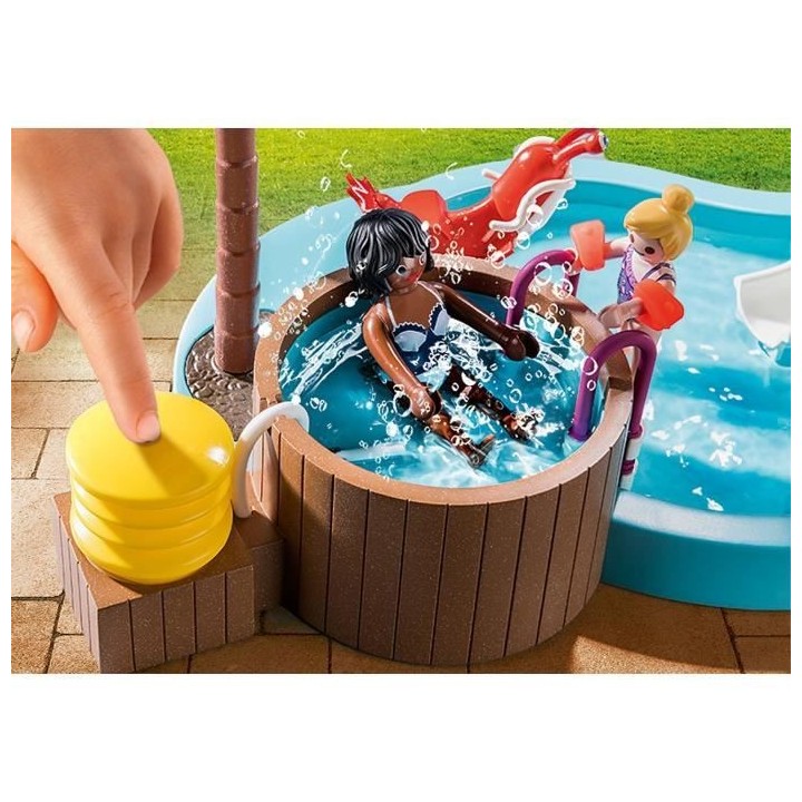 PLAYMOBIL - 70611 - Pataugeoire avec bain a bulles