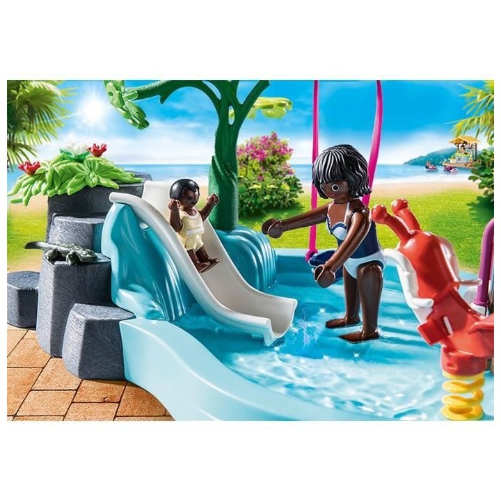 PLAYMOBIL - 70611 - Pataugeoire avec bain a bulles