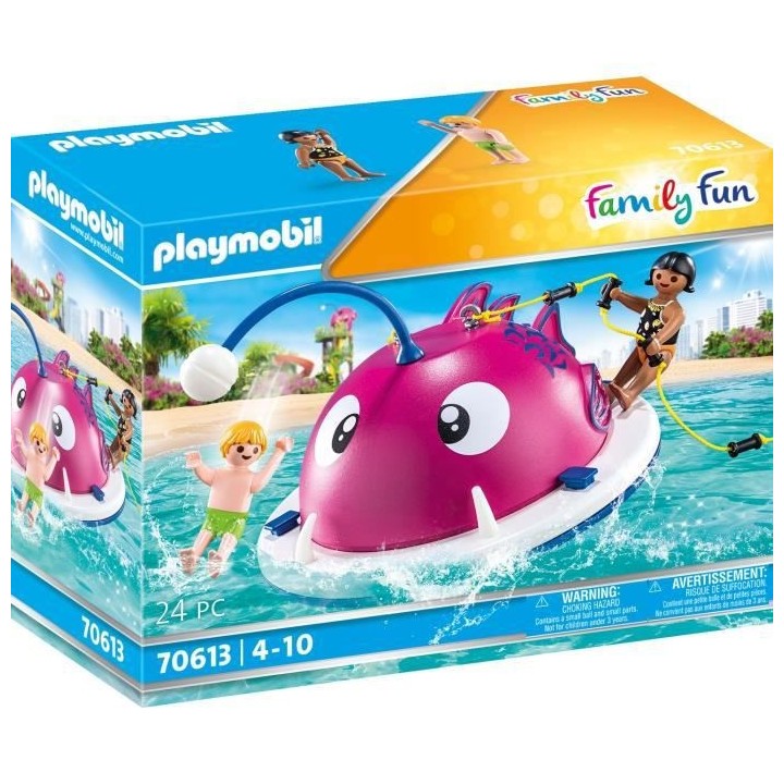 PLAYMOBIL - 70613 - Aire de jeu aquatique