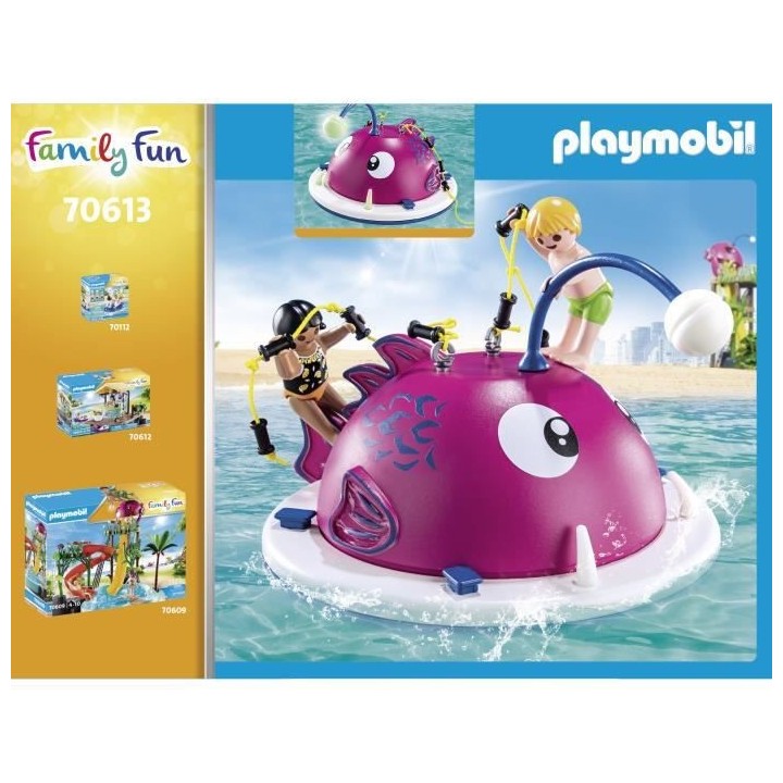 PLAYMOBIL - 70613 - Aire de jeu aquatique