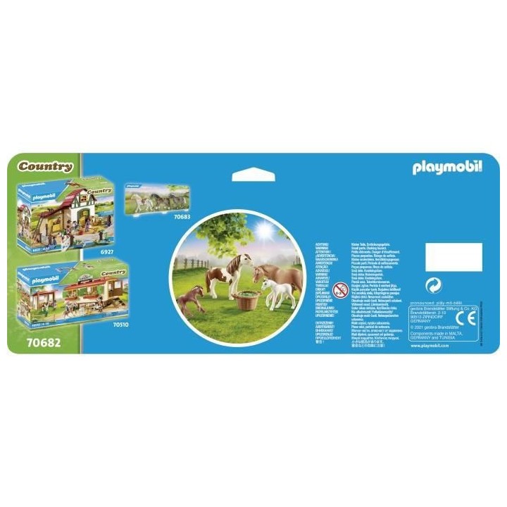 PLAYMOBIL - 70682 - Poneys et poulains
