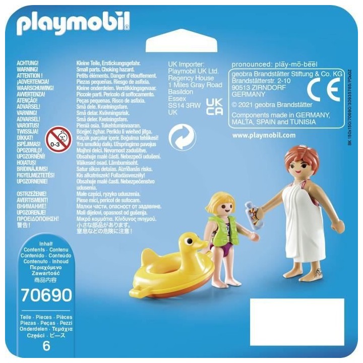 PLAYMOBIL - 70690 - Playmobil Duo - Vacanciers