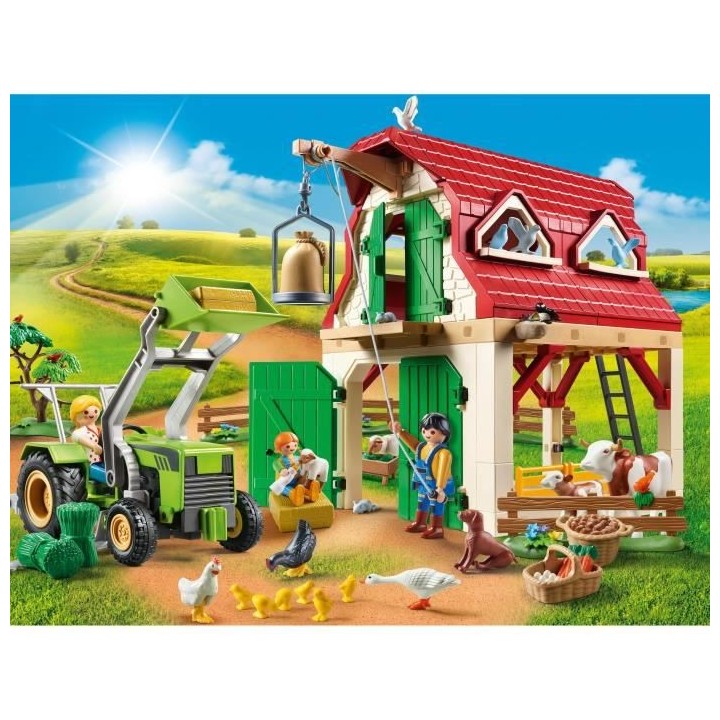 PLAYMOBIL - 70887 - Country La Ferme - Ferme avec animaux