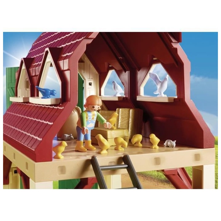 PLAYMOBIL - 70887 - Country La Ferme - Ferme avec animaux