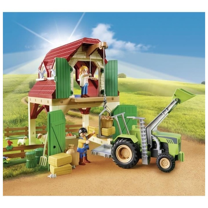 PLAYMOBIL - 70887 - Country La Ferme - Ferme avec animaux