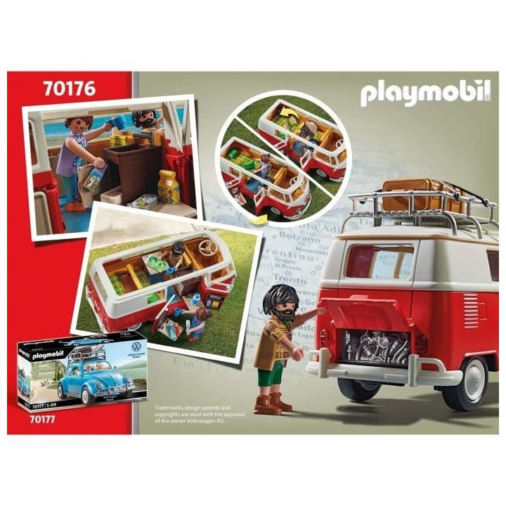 PLAYMOBIL - 70176 - Volkswagen T1 Combi