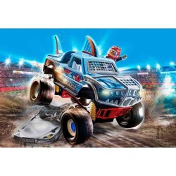 PLAYMOBIL - 70550 - Stuntshow Monster truck de cascade Requin