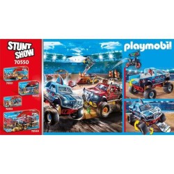 PLAYMOBIL - 70550 - Stuntshow Monster truck de cascade Requin