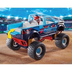 PLAYMOBIL - 70550 - Stuntshow Monster truck de cascade Requin