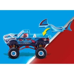 PLAYMOBIL - 70550 - Stuntshow Monster truck de cascade Requin