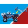 PLAYMOBIL - 70550 - Stuntshow Monster truck de cascade Requin